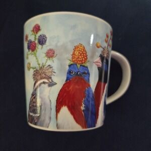 Vicki Sawyer Beatrice And Friends Coffee Mug‎ Cup Mugs Tea Birds Flower Hats